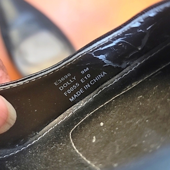 CALVIN KLEIN BLACK DOLLY WOMEN'S KIDSKIN HEEL SHOES SIZE 9 - Picture 7 of 13